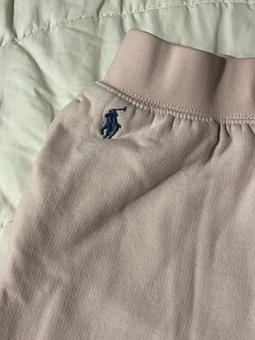 Ralph Lauren Girls Light Pink Jogger Pants